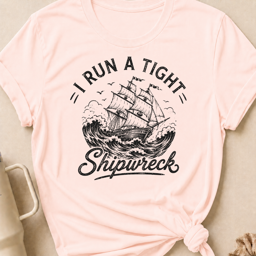 I Run A Tight Shipwreck T-Shirt