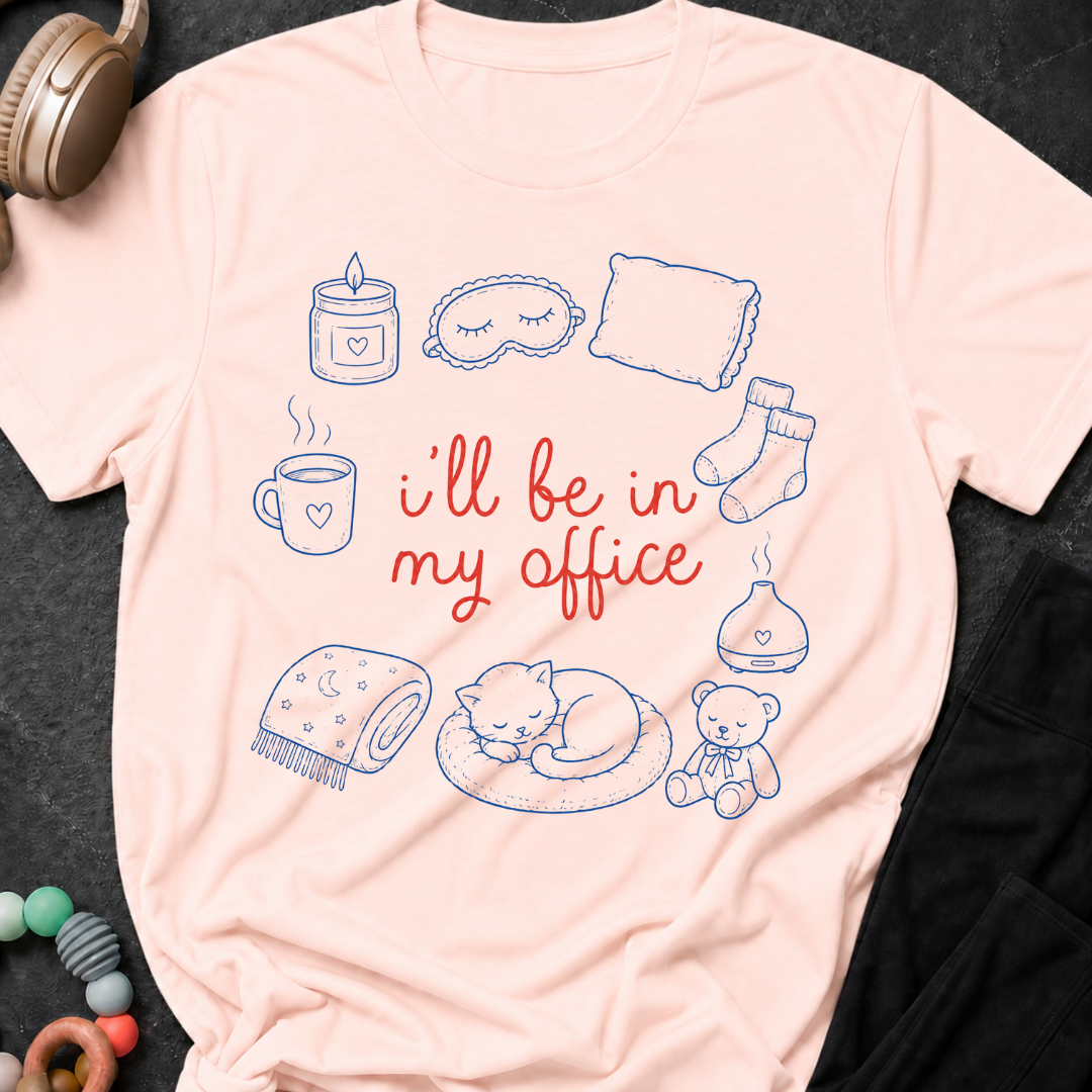 I'll be in my Office Nap Theme T-Shirt