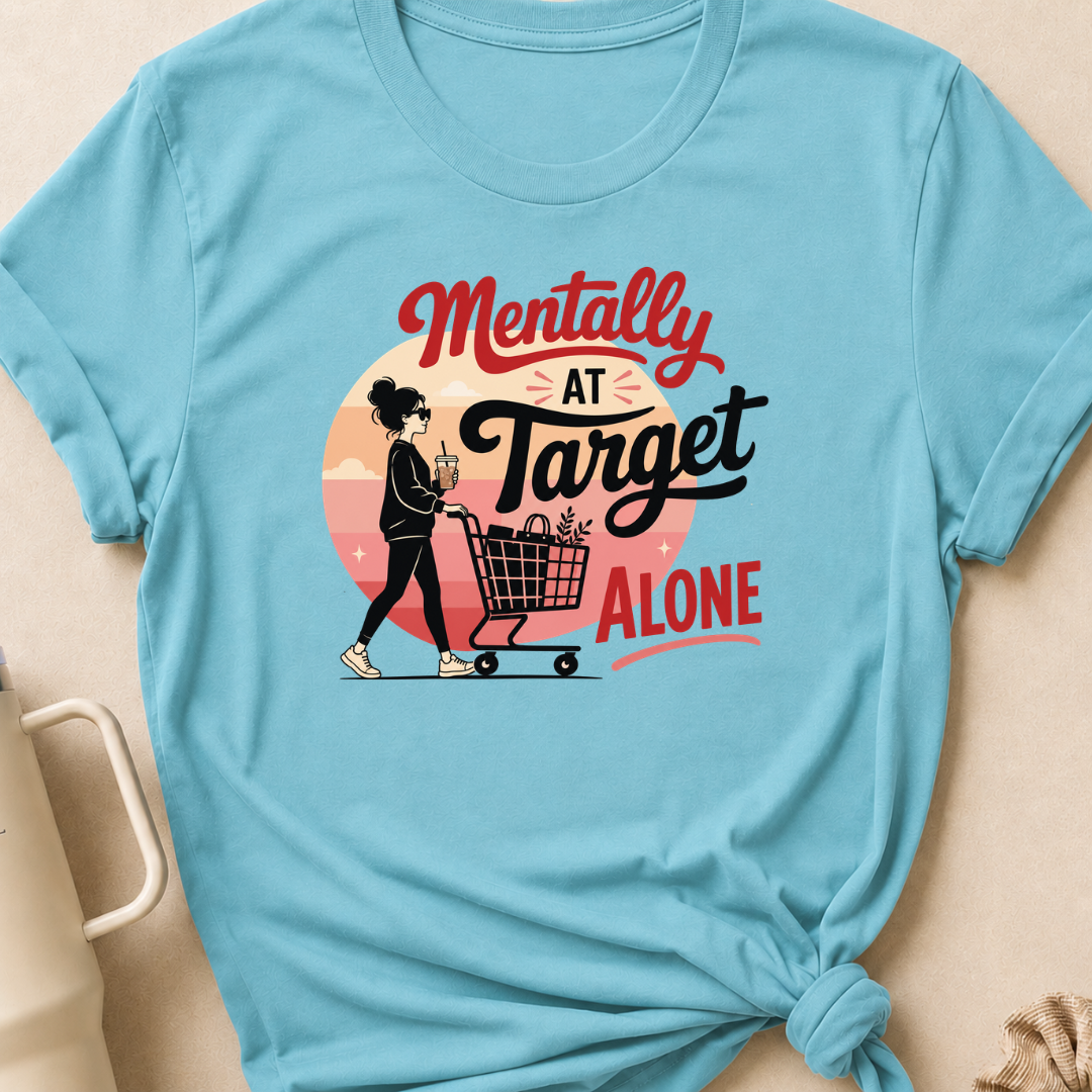 Mentally At Target Alone T-Shirt