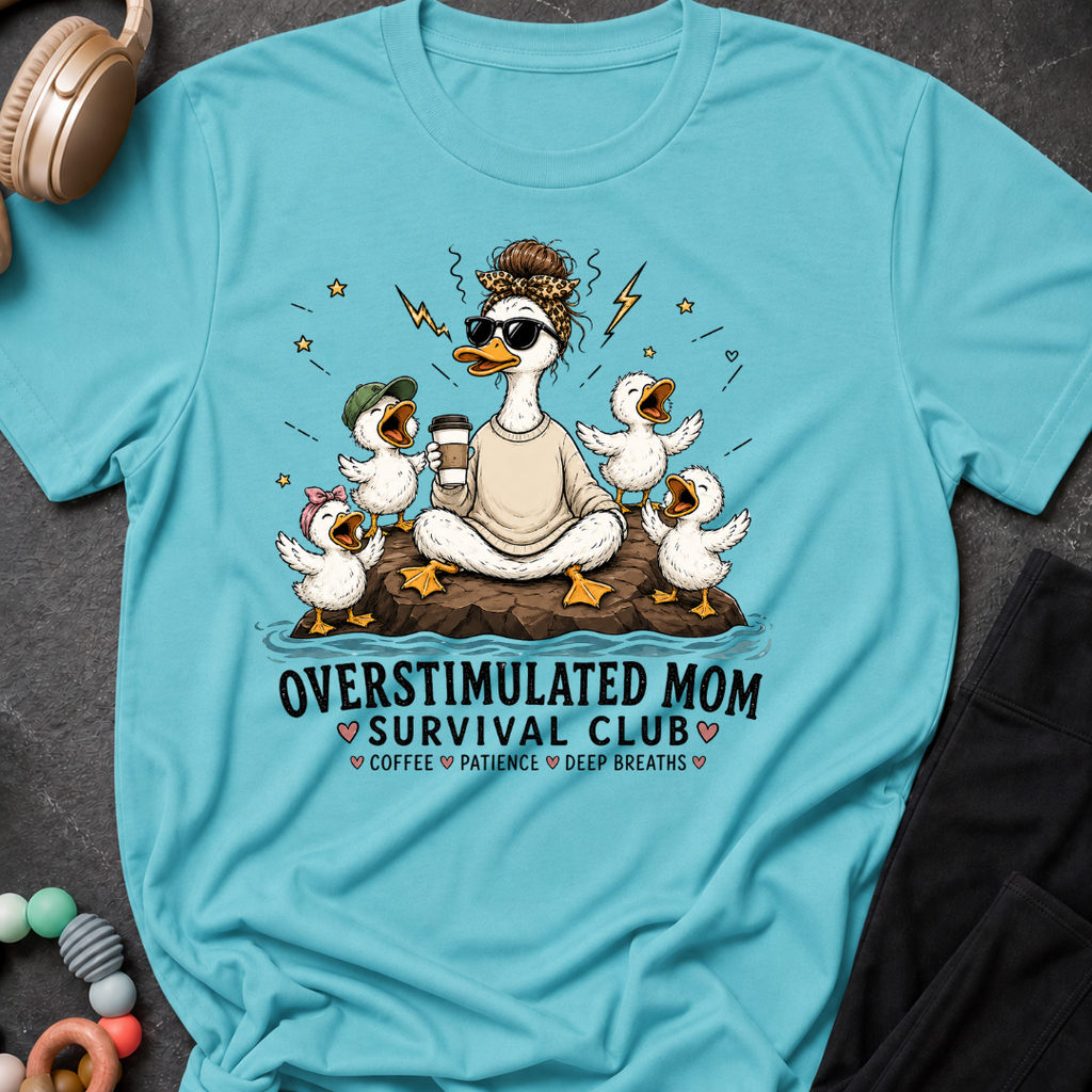 Overstimulated Moms Club T-Shirt