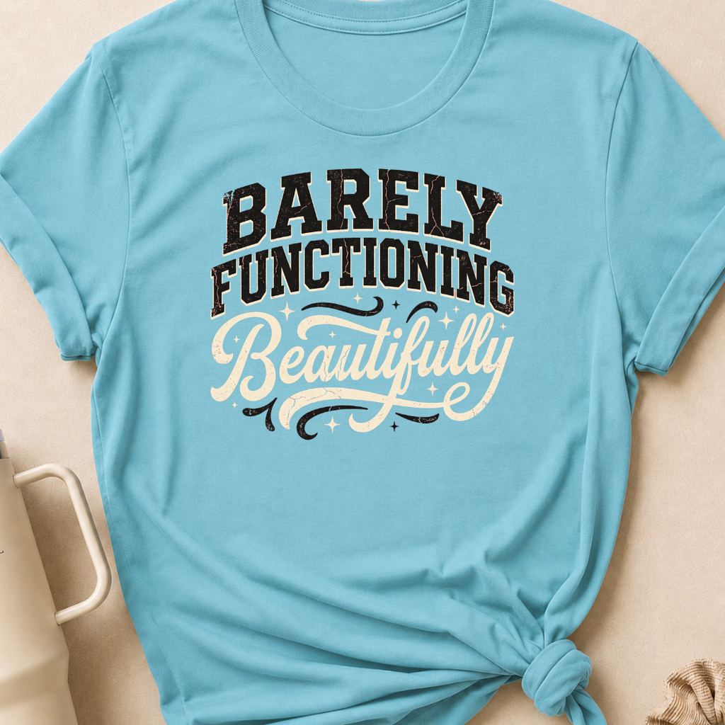 Barely Functioning Beautifully T-Shirt