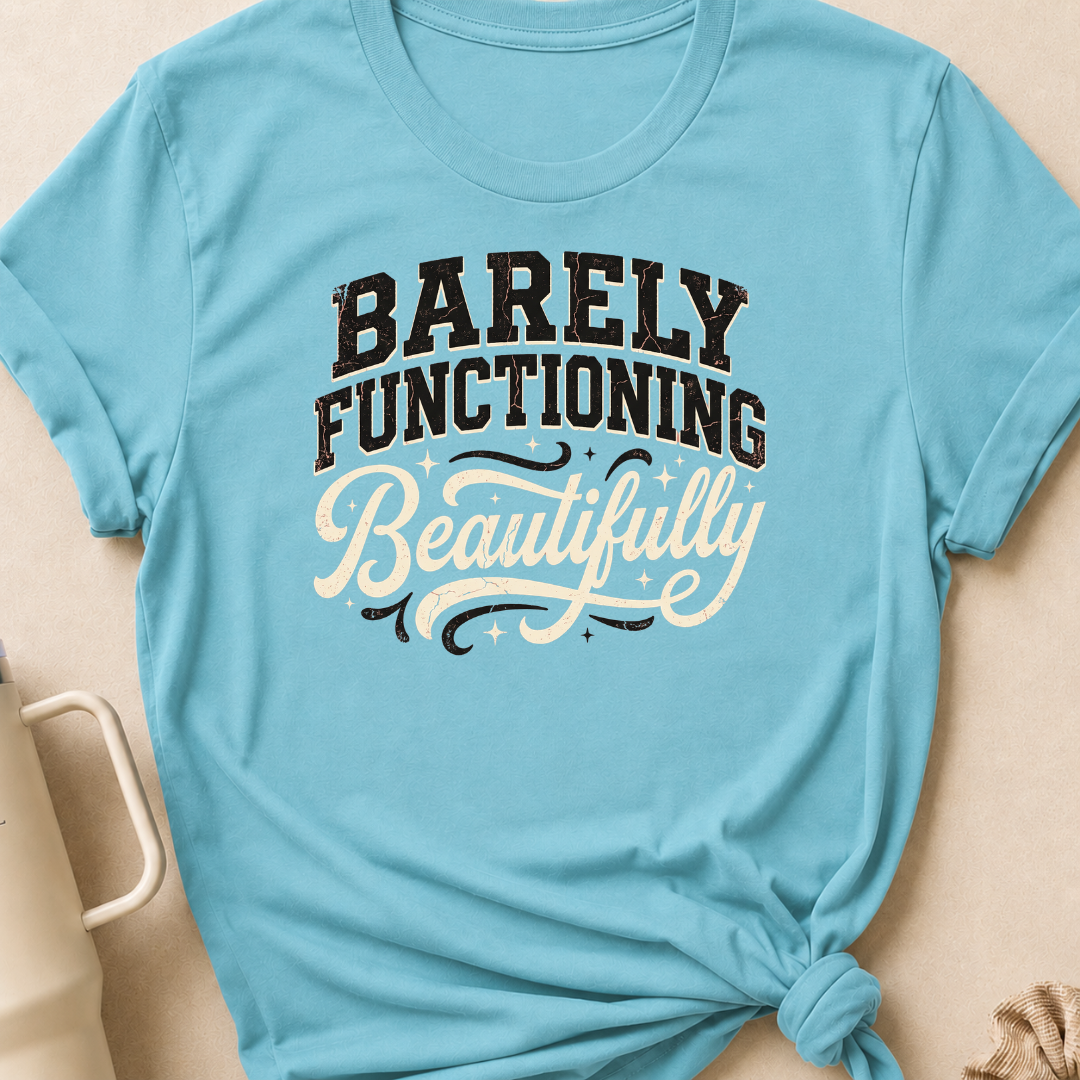 Barely Functioning Beautifully T-Shirt