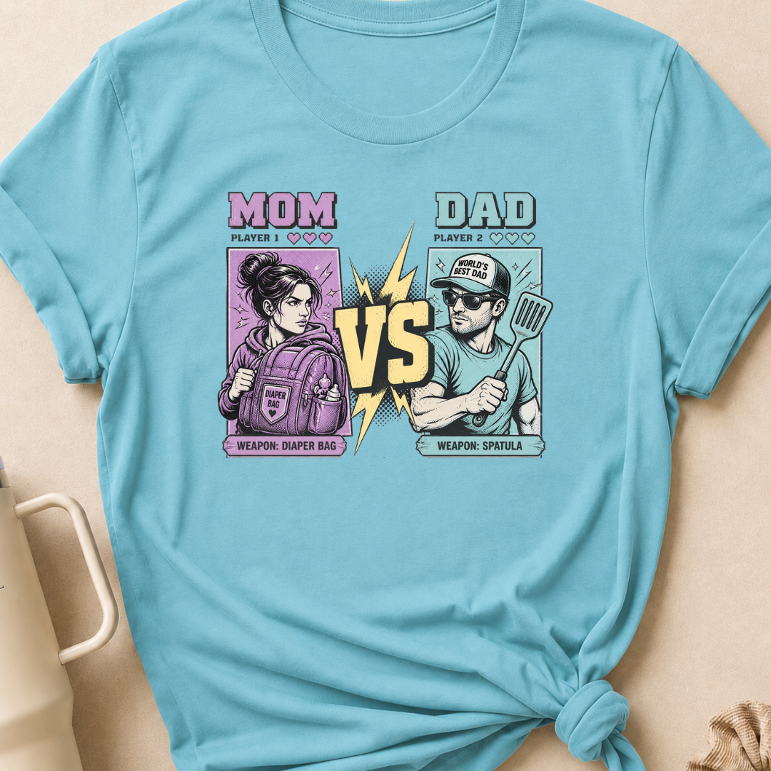 Mom Vs Dad T-Shirt