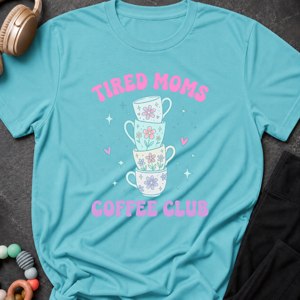Tired Moms Coffee Club T-Shirt