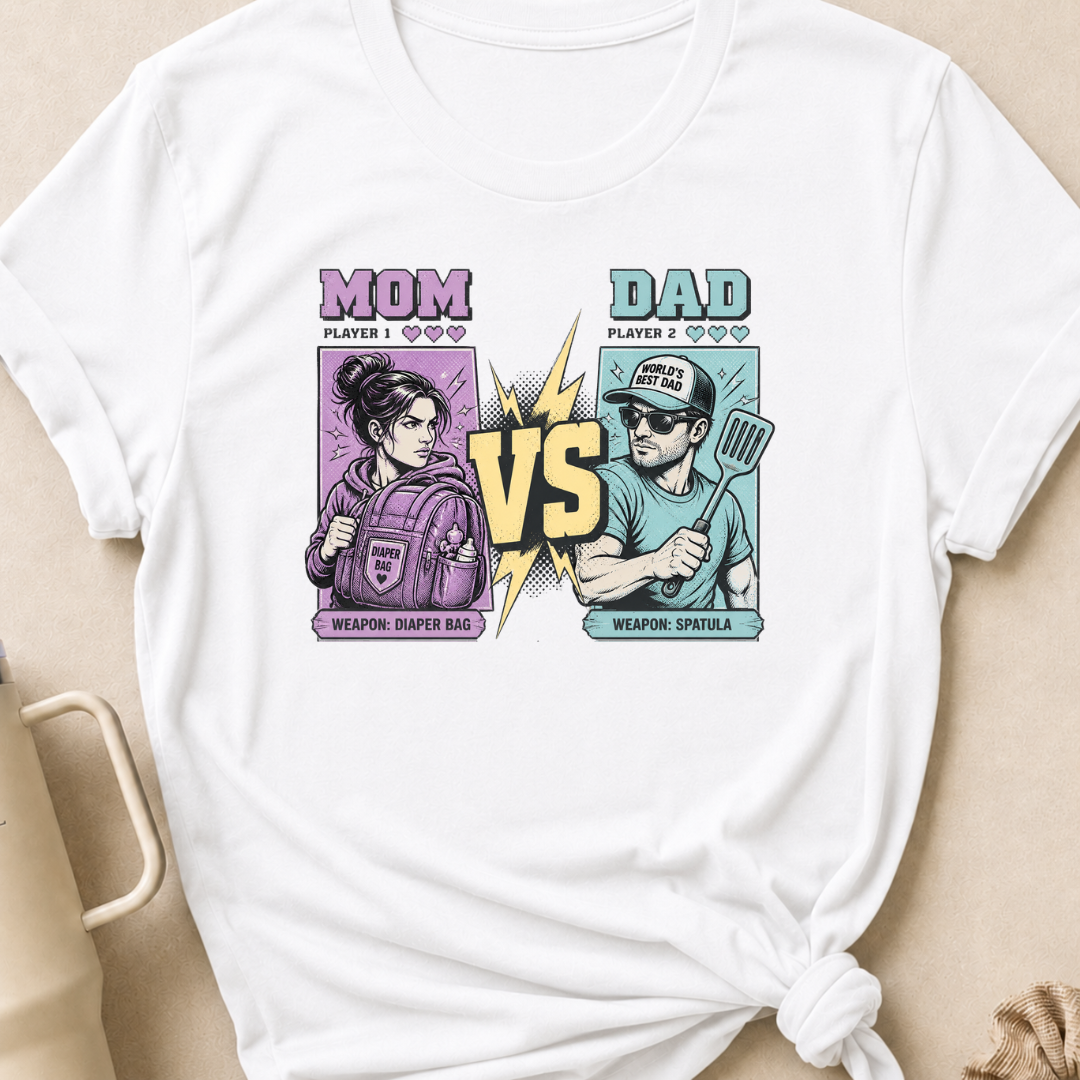Mom Vs Dad T-Shirt