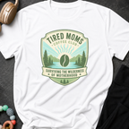 Tired Moms Coffee Club Surviving The Wilderness of Motherhood T-Shirt