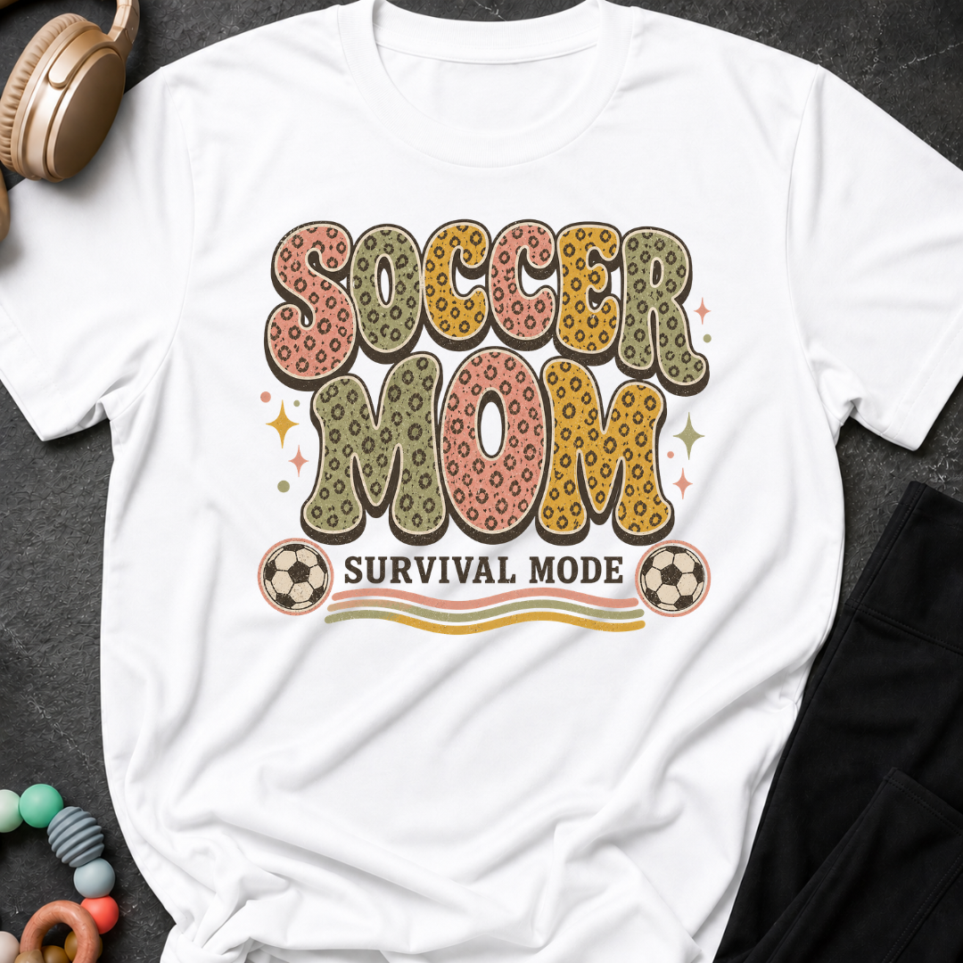 Soccer Mom Survival Mode T-Shirt