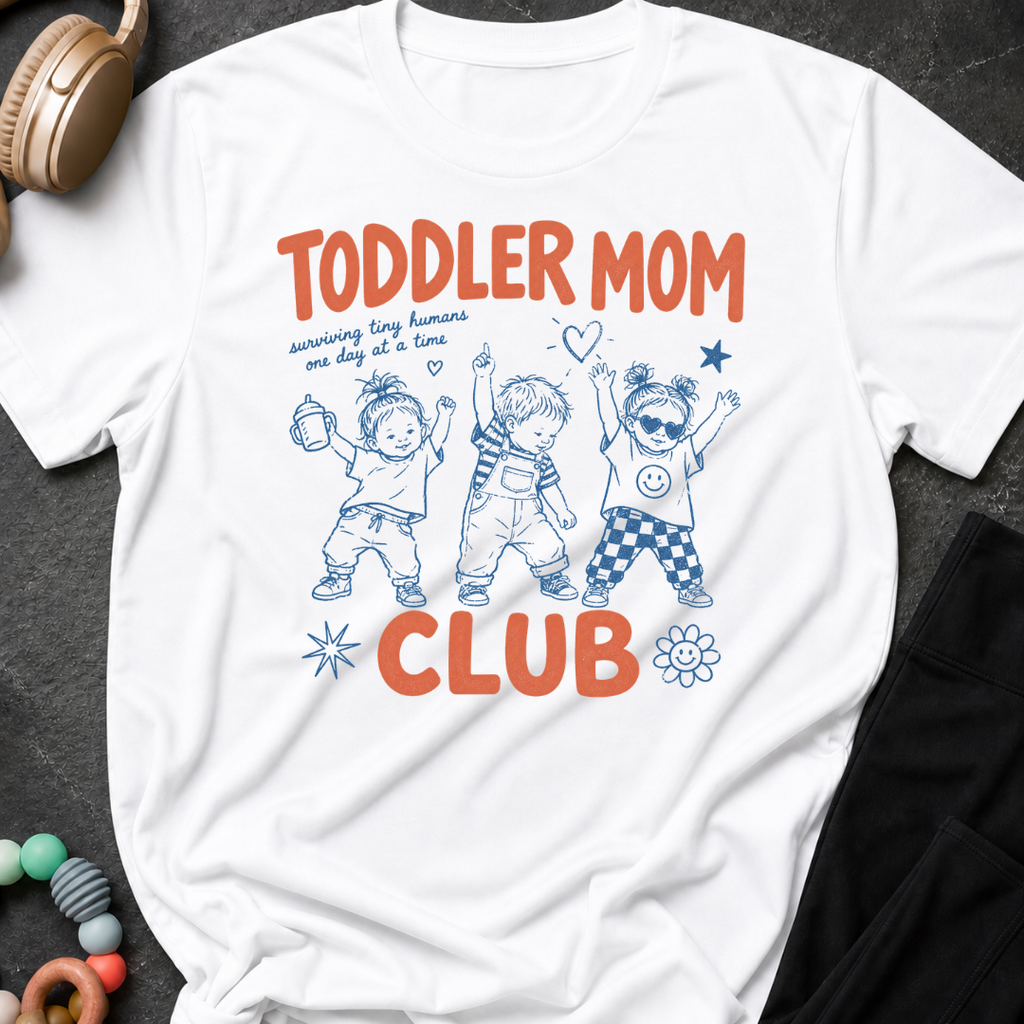 Toddler Mom Club T-Shirt