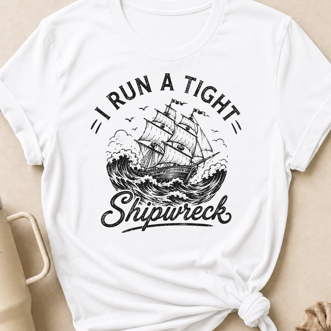 I Run A Tight Shipwreck T-Shirt