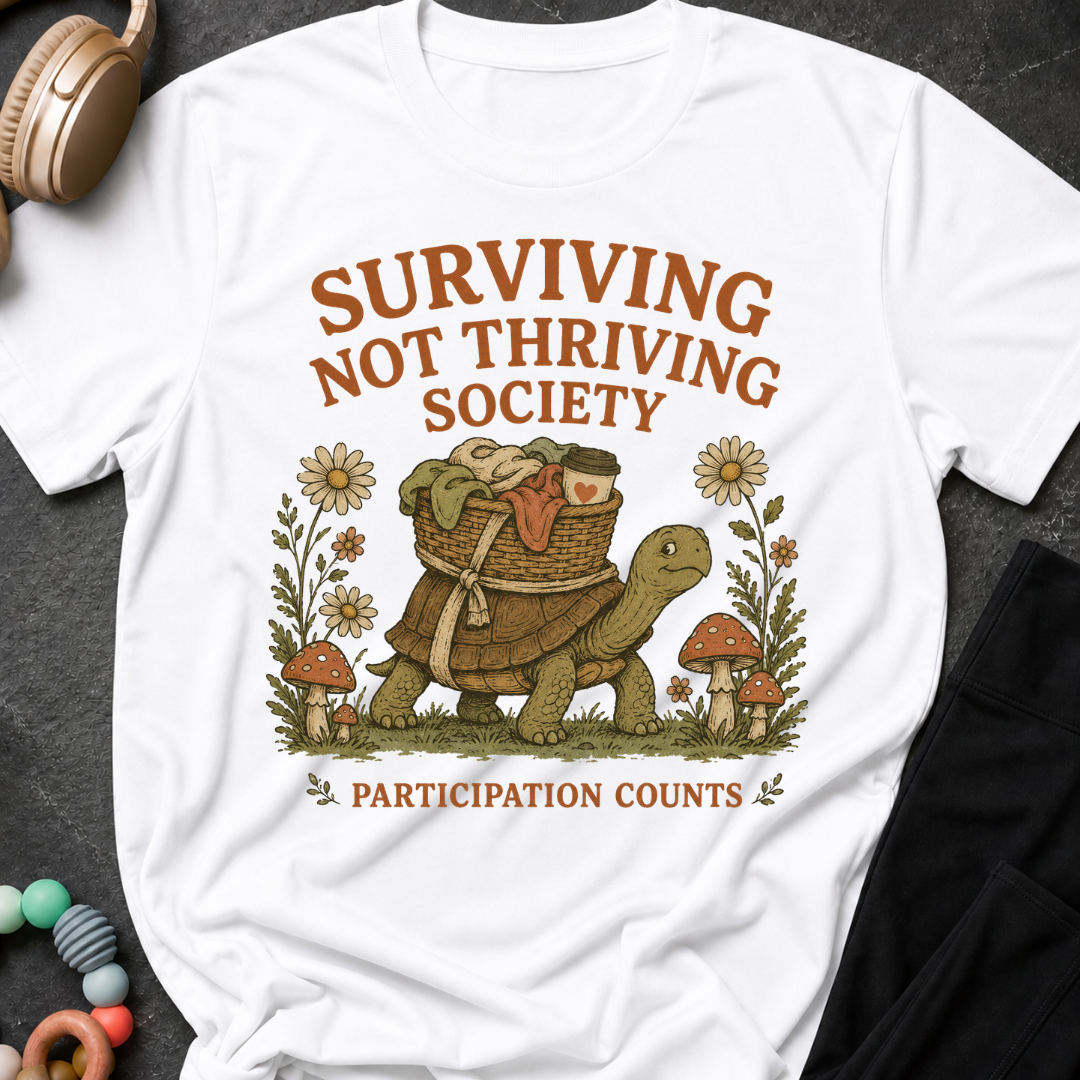 Surviving Not Thriving Society T-Shirt