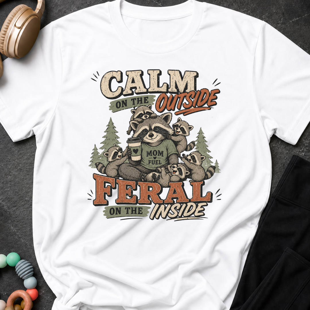 Calm on the Outside Feral on the Inside T-Shirt