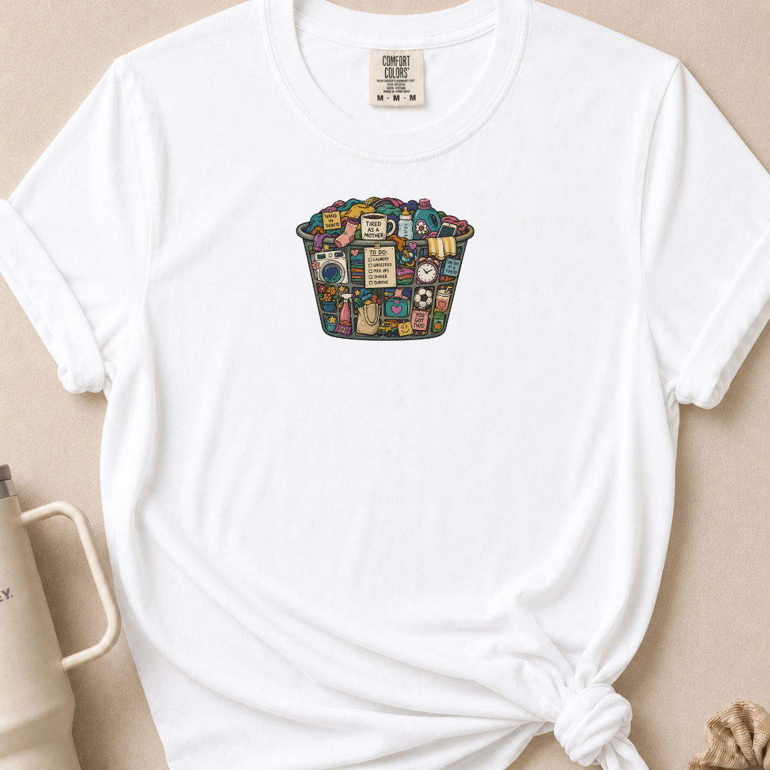 Laundry Basket Collage T-shirt 1