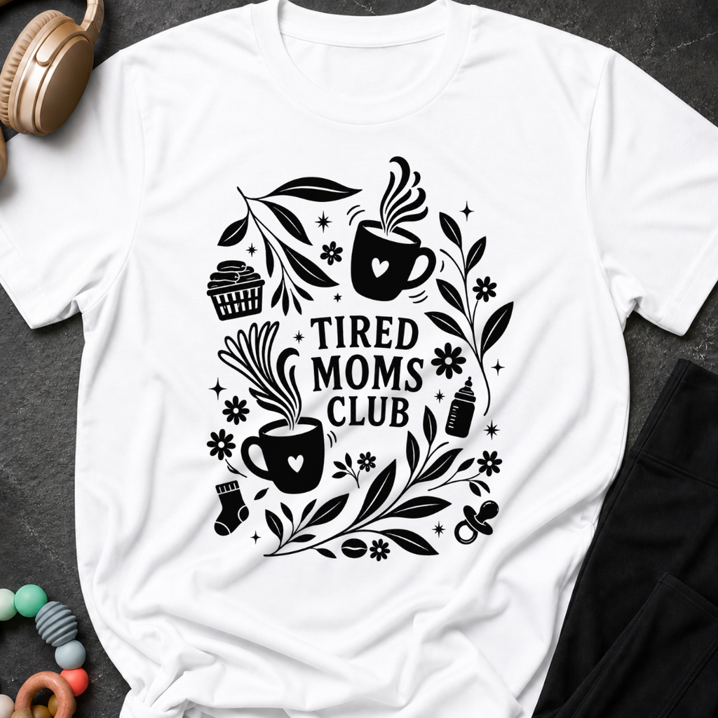 Tired Moms Club T-Shirt