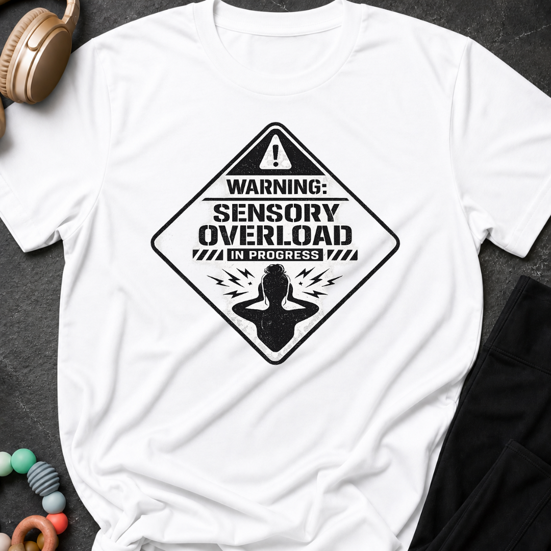 Sensory Overload in Progress T-shirt