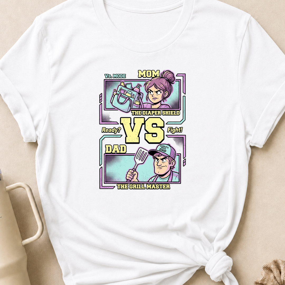 Mom Vs Dad T-Shirt