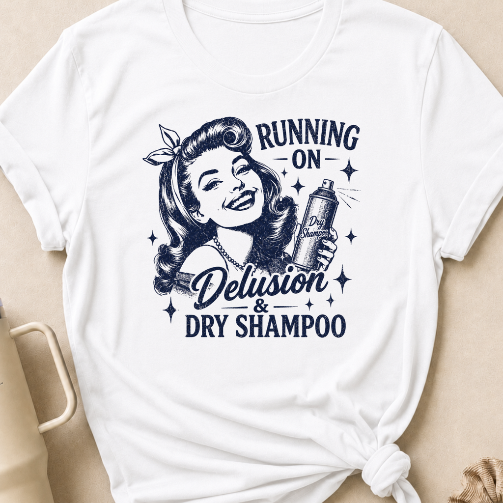 Running on Delusion and Dry Shampoo T-Shirt