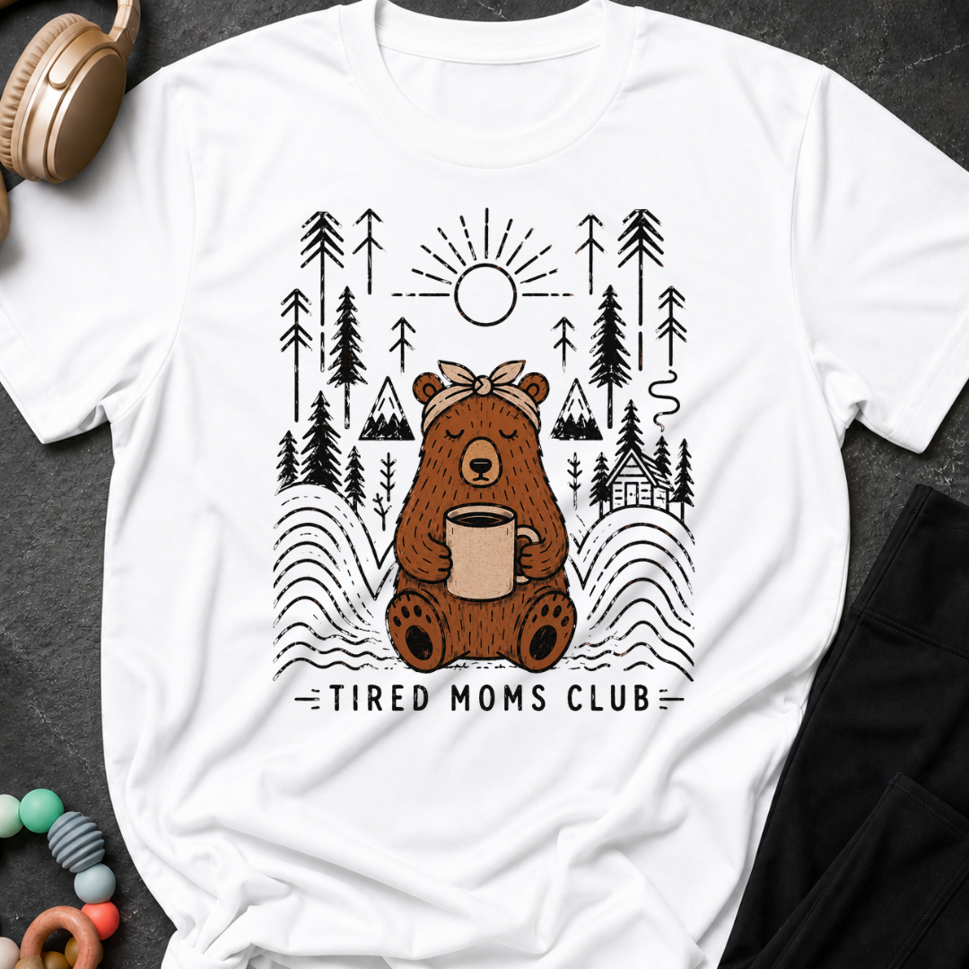 Tired Moms Club T-Shirt