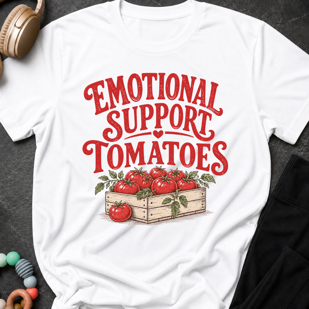 Emotional Support Tomatoes T-Shirt