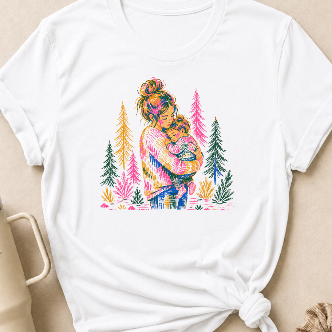 Rainbow Mom & Child T-Shirt