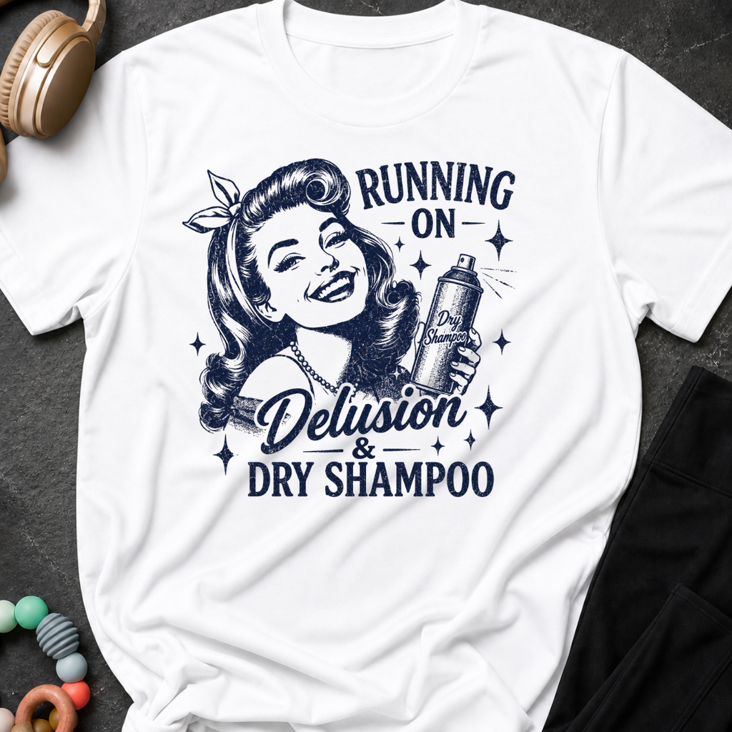 Running on Delusion and Dry Shampoo T-Shirt