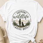 Support Wildlife Raise Boys T-Shirt