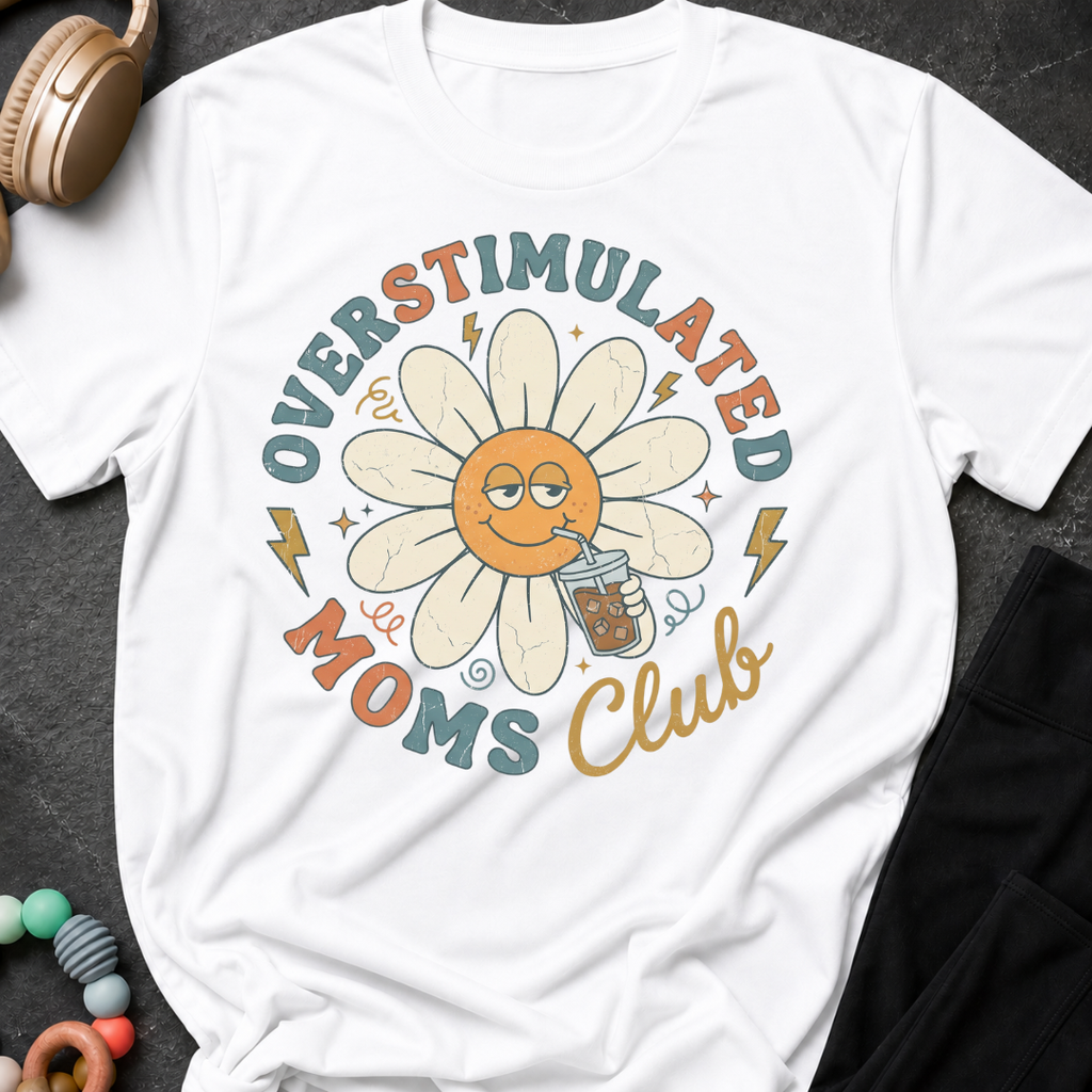 Overstimulated Moms Club T-Shirt