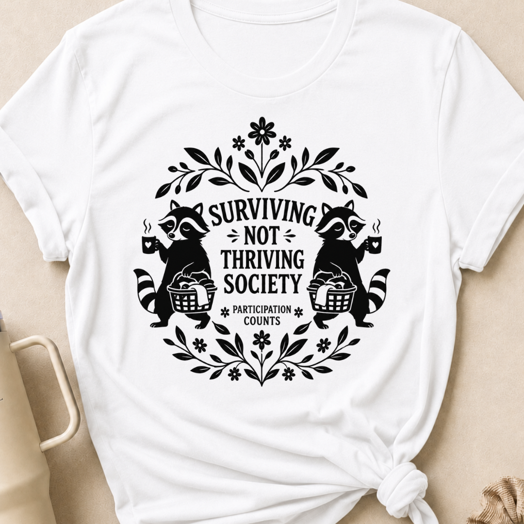 Surviving Not Thriving Society T-Shirt