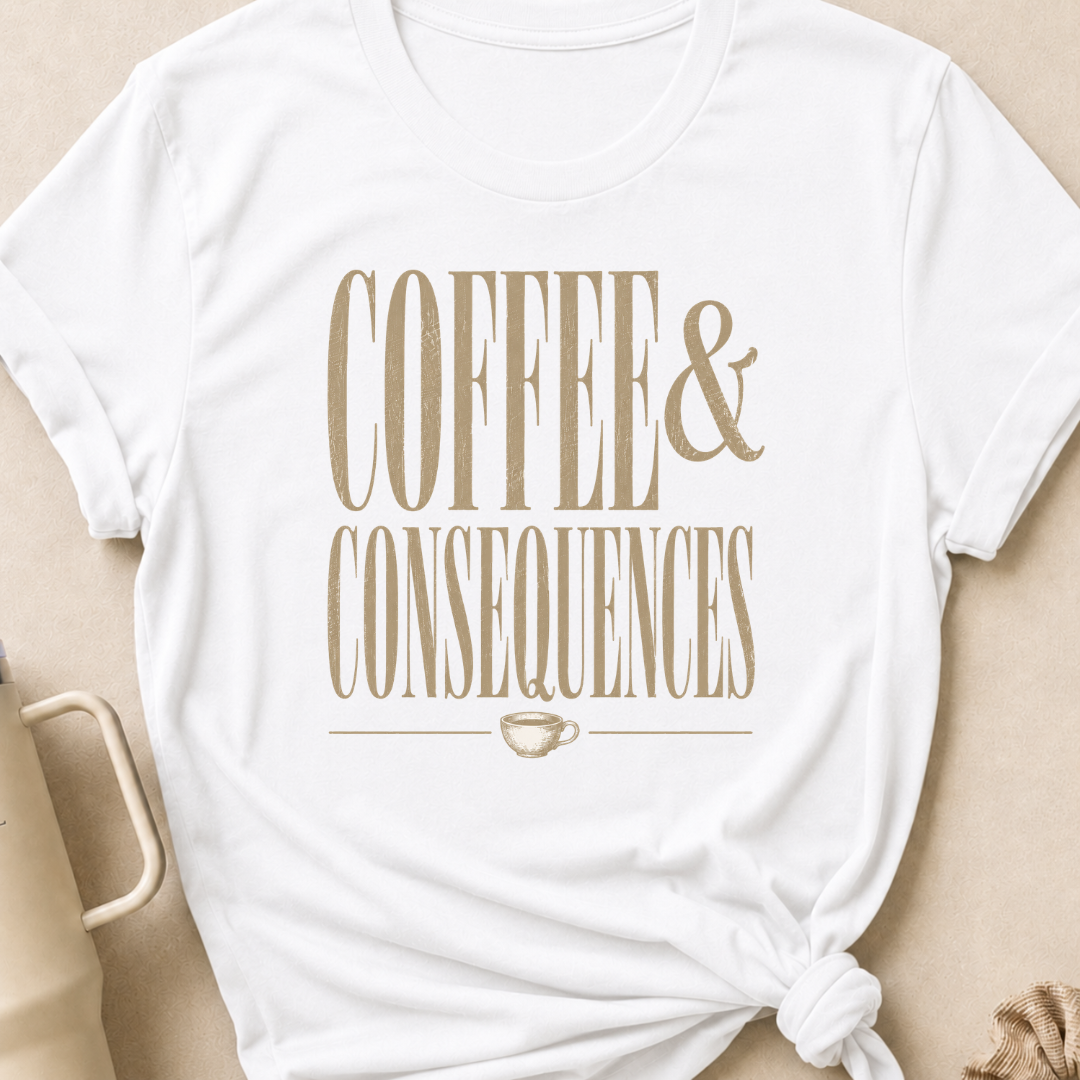 Coffee and Consequences T-Shirt