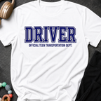 Driver Official Teen Transportation T-Shirt