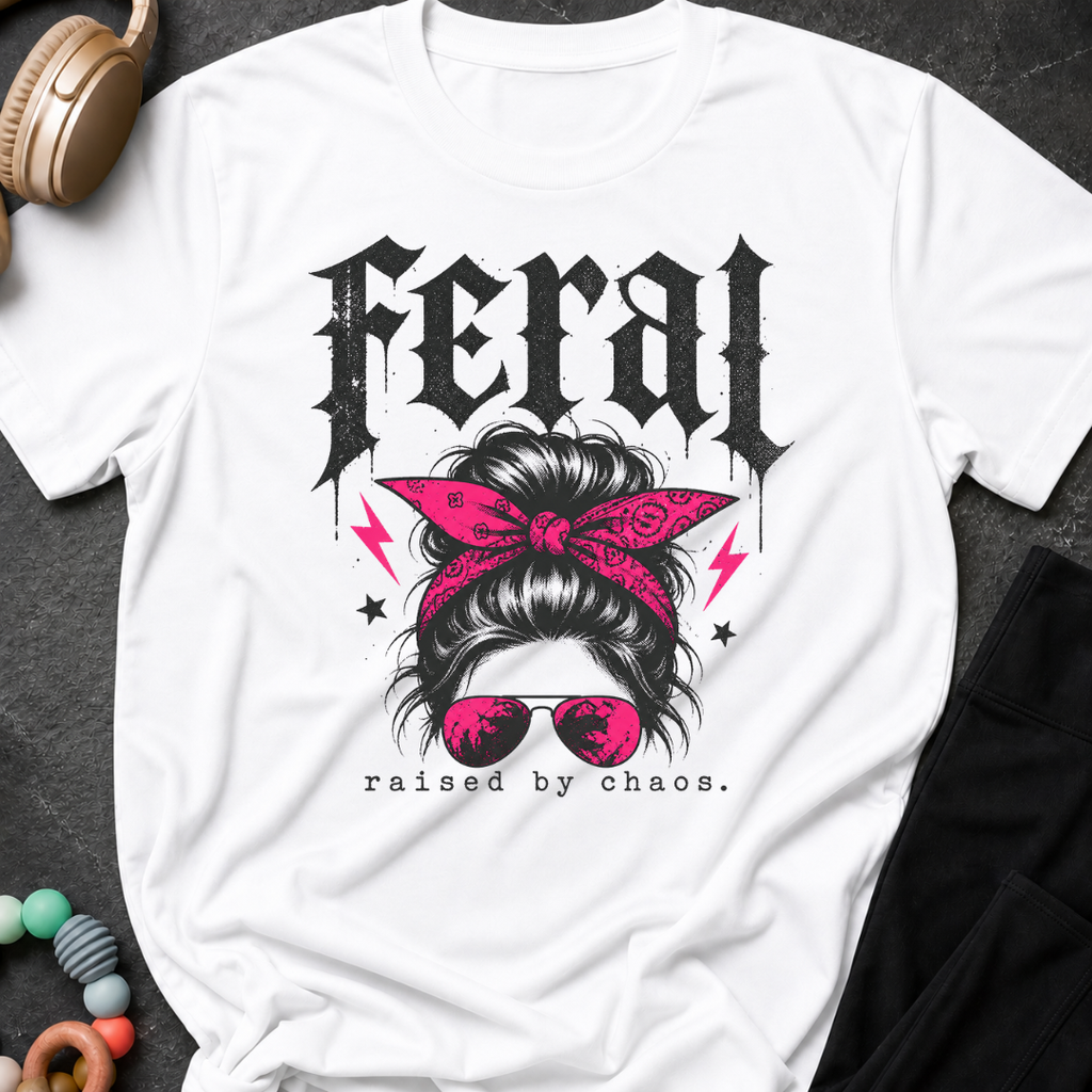 Feral Raised by Chaos T-Shirt