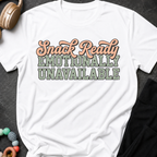 Snack Ready Emotionally Unavailable T-Shirt