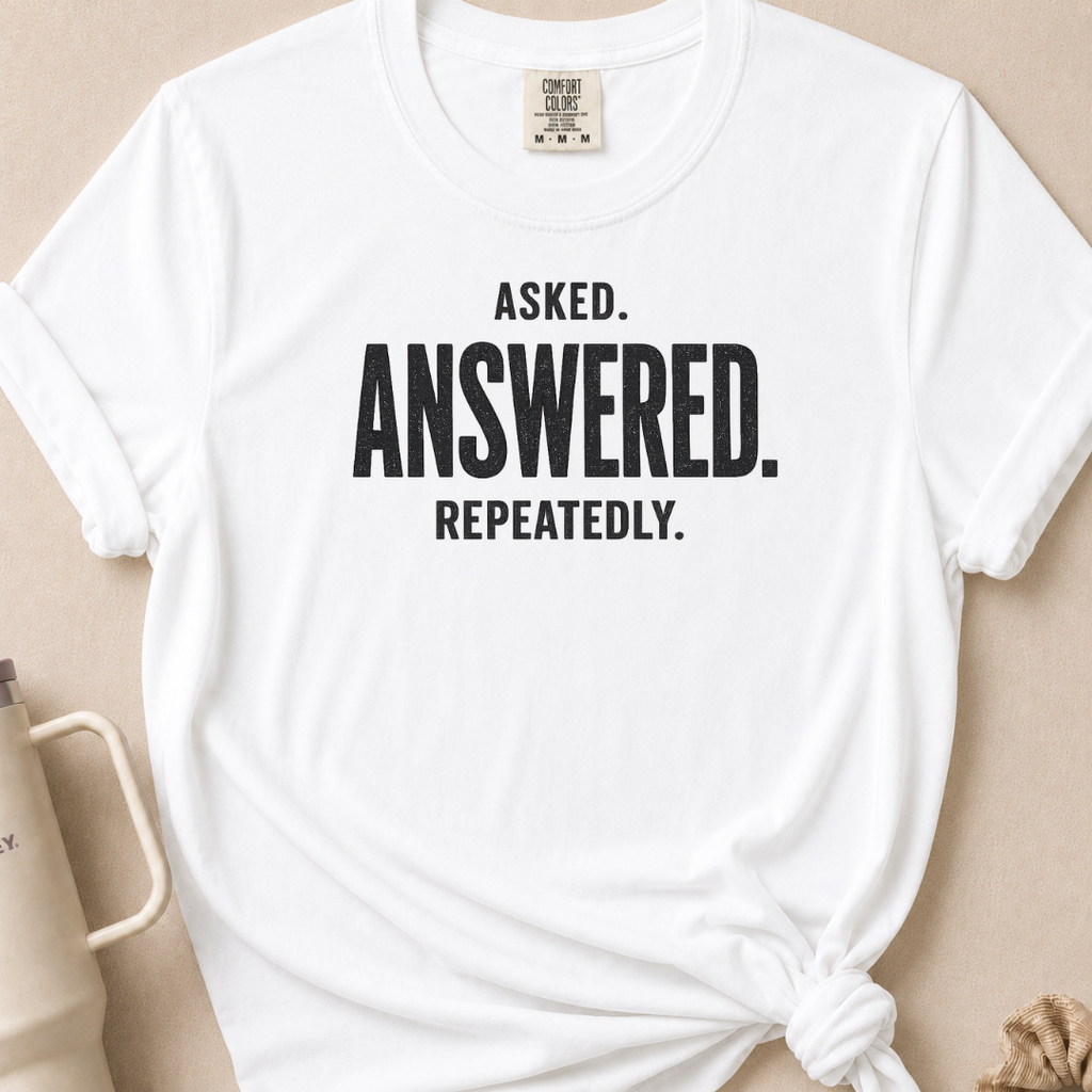 Asked Answered T-shirt 1