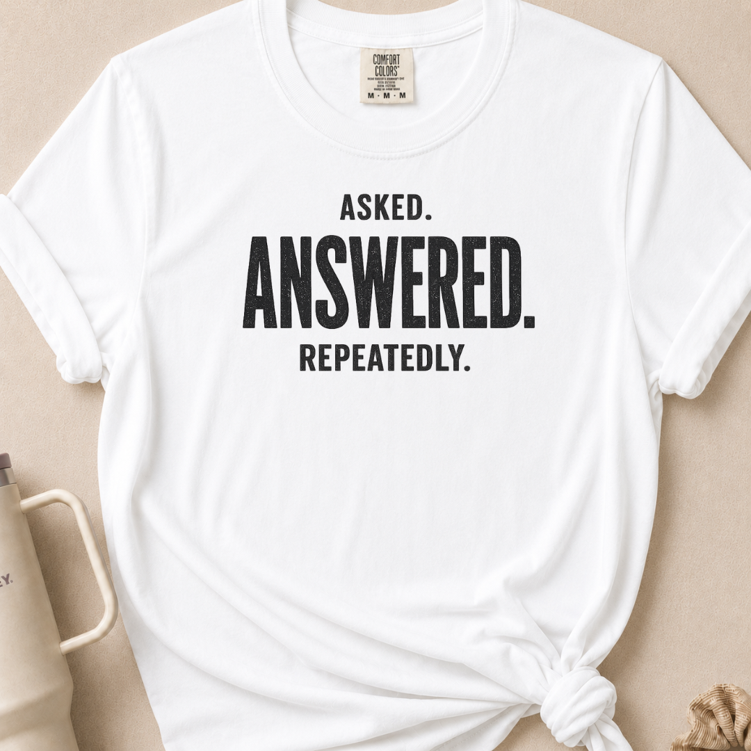 Asked Answered T-shirt 1