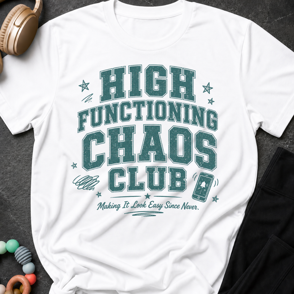 High Functioning Chaos Club T-Shirt