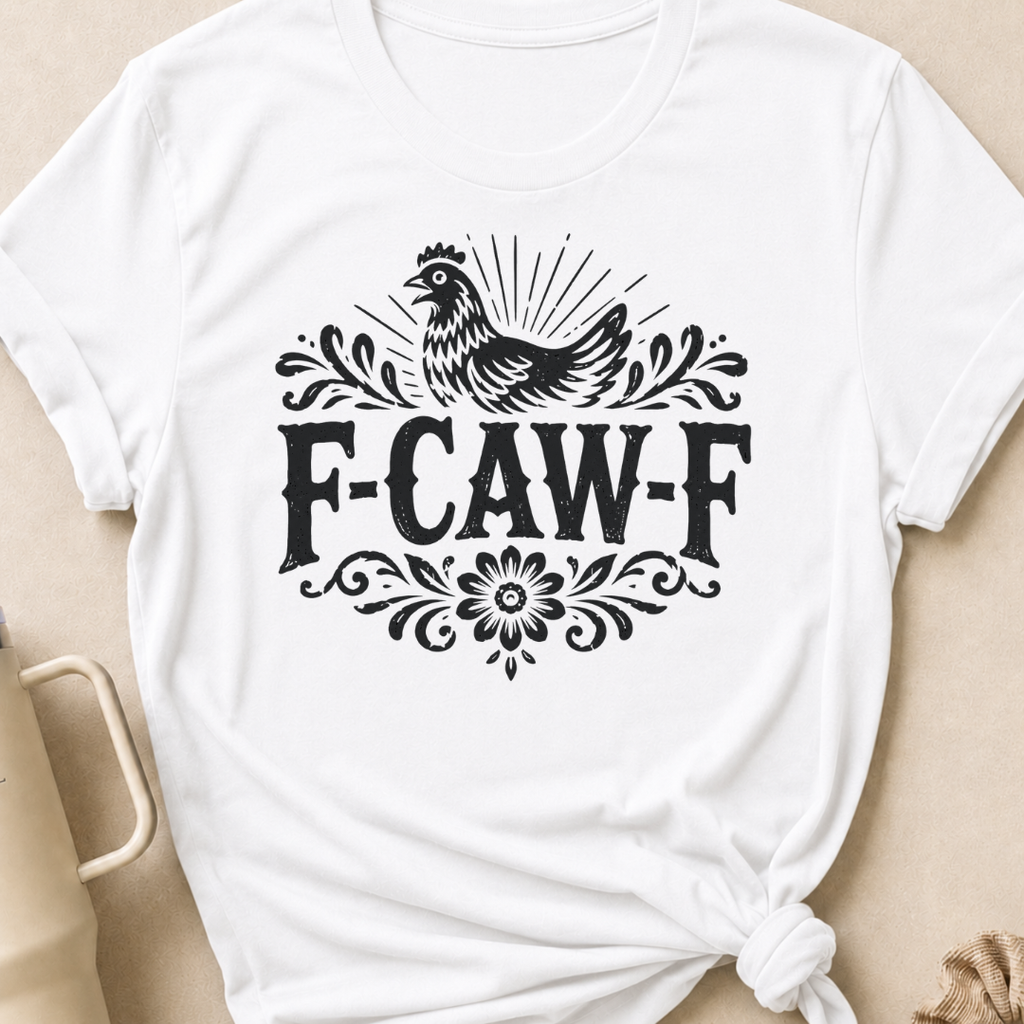 F-Caw-F Chicken T-Shirt