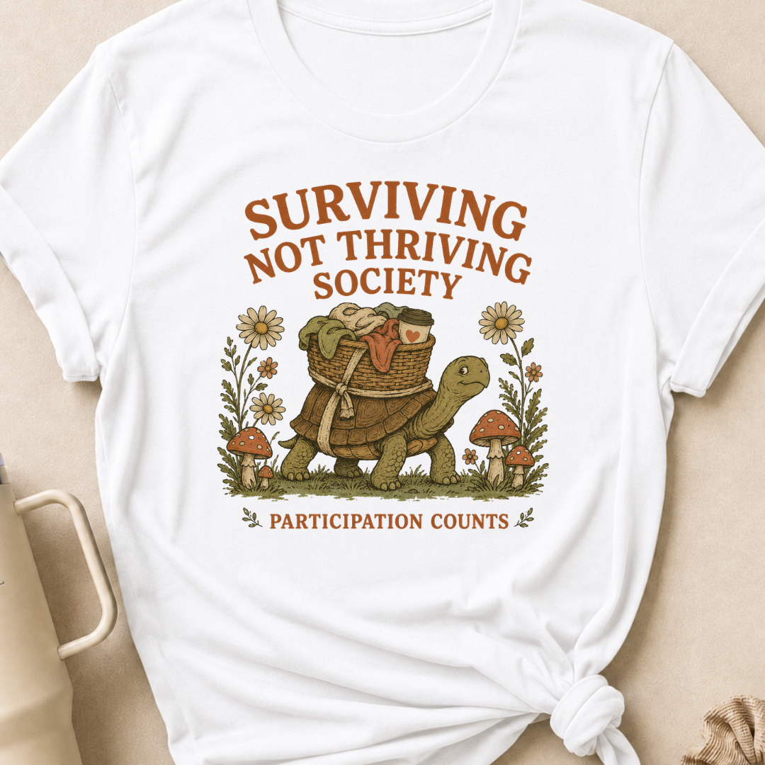 Surviving Not Thriving Society T-Shirt