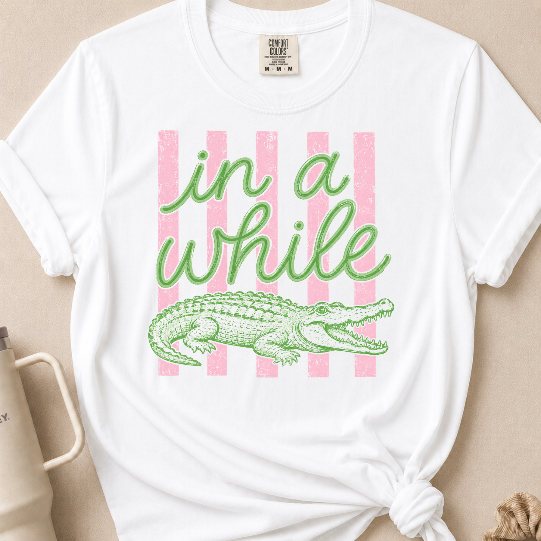 In a While Crocodile T-shirt