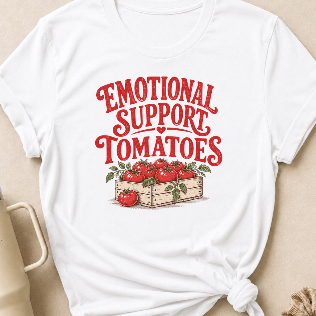 Emotional Support Tomatoes T-Shirt