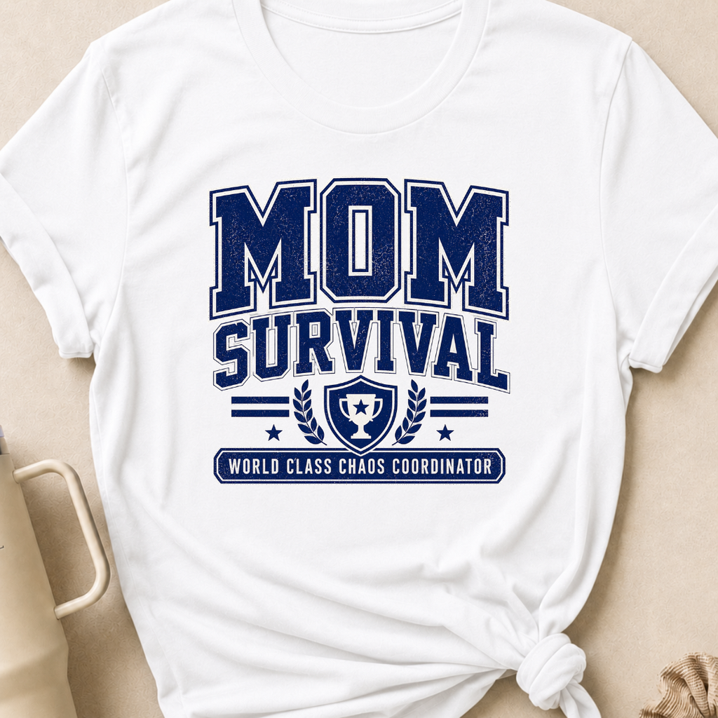Mom Survival World Class Chaos Coordinator T-Shirt
