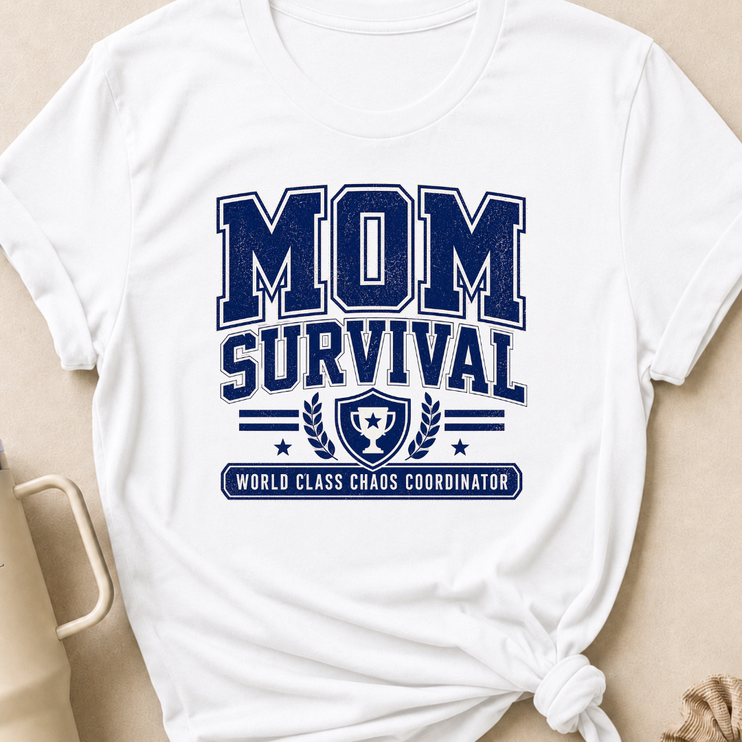 Mom Survival World Class Chaos Coordinator T-Shirt