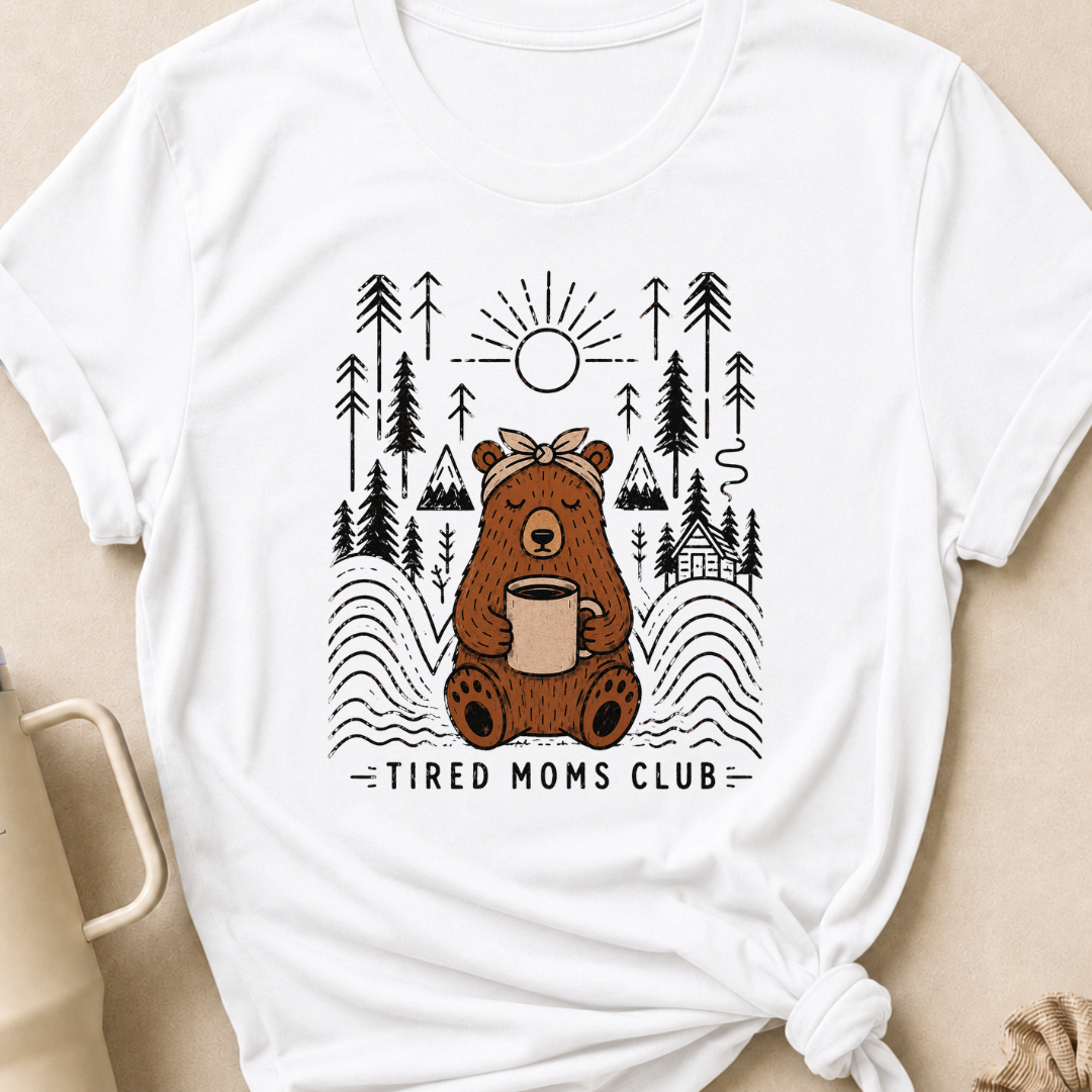 Tired Moms Club T-Shirt