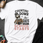 Counting Down the Days Until School Starts T-Shirt