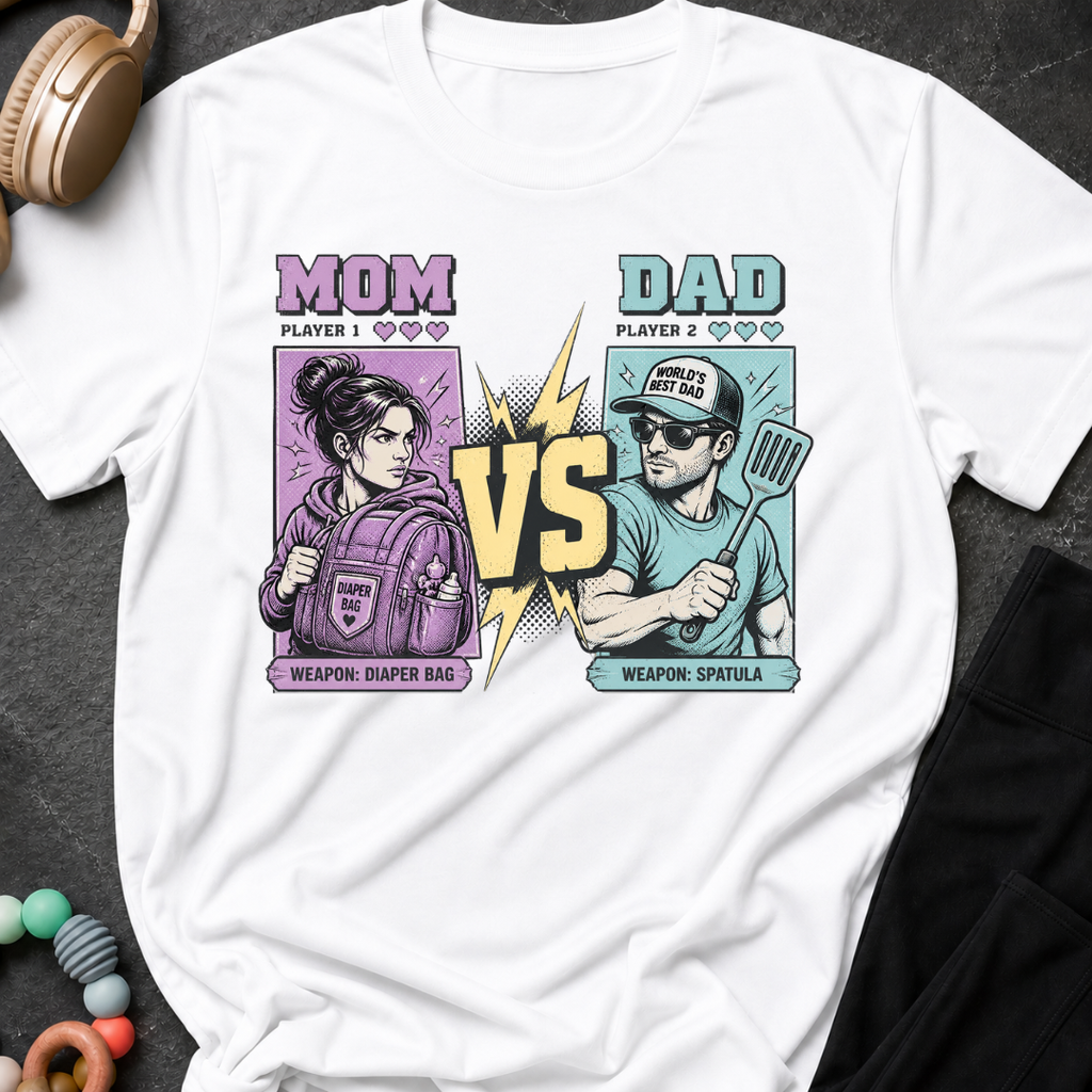 Mom Vs Dad T-Shirt