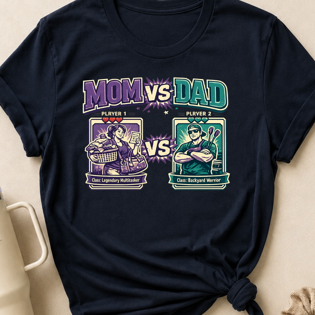 Mom Vs Dad T-Shirt
