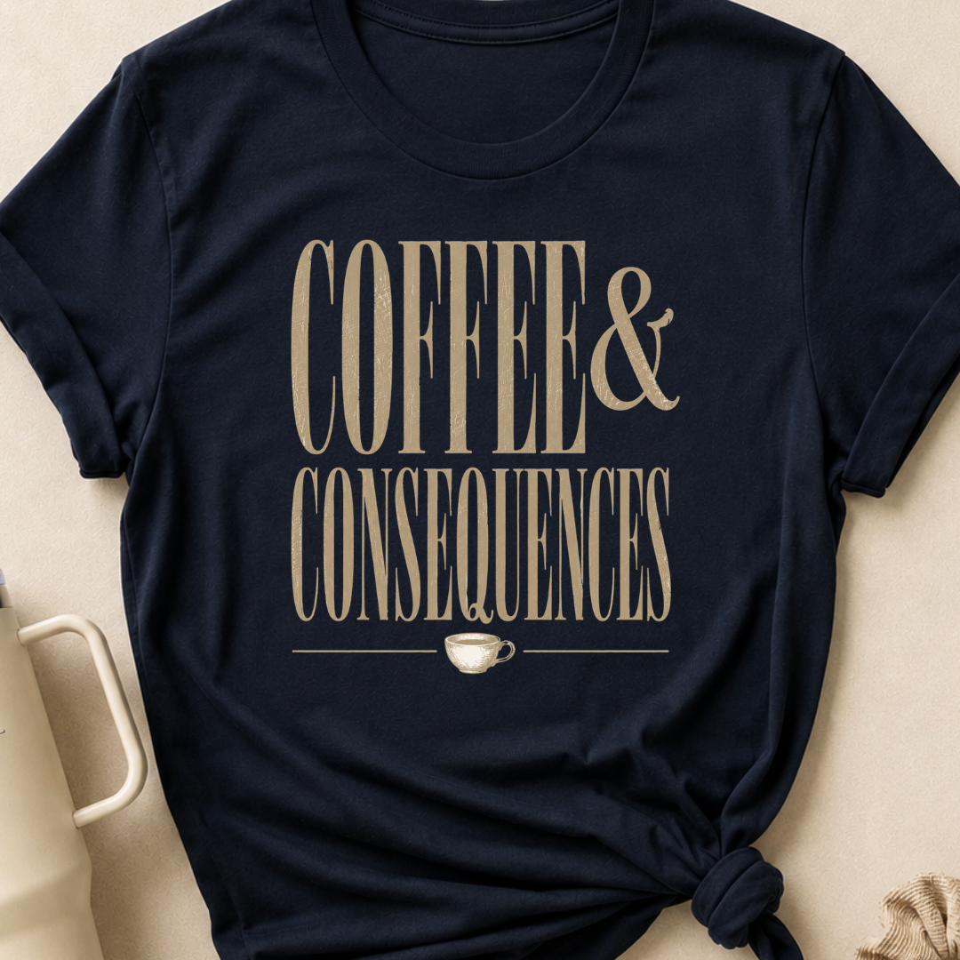 Coffee and Consequences T-Shirt