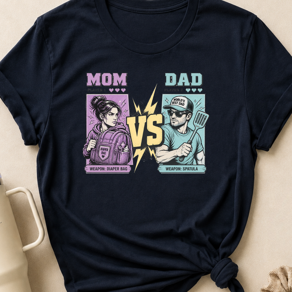 Mom Vs Dad T-Shirt