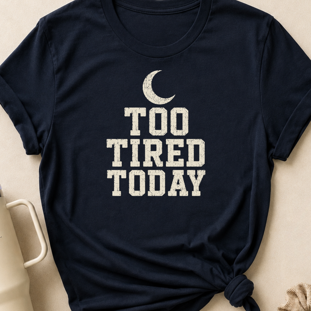 Too Tired Today T-Shirt
